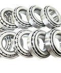 Trailer Hub Bearing Set Cone L44649 And Cup L44610 For 2000 2500 And 3500 Lb Axles Set Of 10 Pairs with L44649 cones and L44610 races