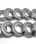 Set of 10 Trailer Hub Bearing Set Cone L44649 And Cup L44610 For 2000 2500 And 3500 Lb Axles by WPS.