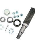 Trailer Hub Kit With 5 Bolt Circle 2 Pack Tapered Spindle From 1 3 8 To 1 1 16 Inch Includes Outer Bearing L44649 10 And Inner Bearing