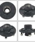 Five On Five Point Five Inch Trailer Hub Kit For 3500 Lb Trailers With 84 Spindle And Bearing Kit Five Piece Set By GXYWADY Replacement in cast iron