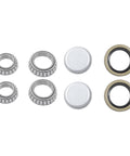Heavy Duty Trailer Hub Kit Replacement For 3500 Lb 84 Spindle Fits Five On Five Point Five Inch Wheels Includes Trailer Bearing Kit