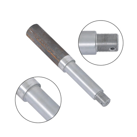 Set Of Four Trailer Hub Kit For BT8 Spindle With 4 On 4 Inch And 1 Inch Round Hubs And Bearing Kit Marine Grade Stainless Steel Built Tough For 2000 Lb Axles Ideal For Boats And Snowmobile Trailers Durable Idler Shaft Hubs close-up view
