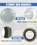 Trailer Hub Bearings Kit For One Inch 2000 Lb Trailer Axles L44643 L44610 Bearings With 12192TB Seals Dust Covers And Cotter Pins