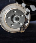 Installed Heavy Duty Trailer Idler Hub Kit For 3500 Lb Trailers One Sixteenth To Three Eighths Inch Axles Five Lug Wheel Hub With L44649
