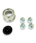 Pre-Greased 4-Hole 4-Inch Bolt Circle Idler Hub For 2000 Lb Trailer Axles BT9 Spindle Fits 1-1/16 Inch Spindle With L44649 Bearings