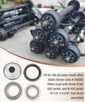 Trailer Bearing Kit For Dexter 10K GD Axles After 2009 Replacement BK 430 GD 21 88 25580 25520 387A 382A 10 51 Hub Drum Set Fits 9 123 430 8 415