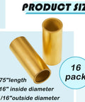 Trailer Leaf Spring Bushing Kit 16 Piece Bronze Shackle Bushings For Trailer Axle Replacement Double Eye Springs