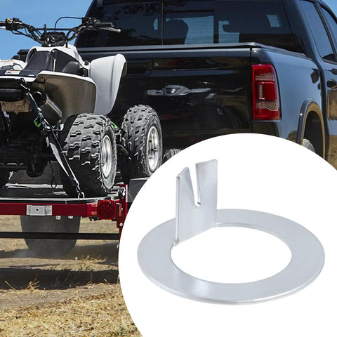 Spindle Washer D Shape Set Of 10 For Ez Lube Axles 2K To 7K 1 Inch ID shown in use on trailer axle