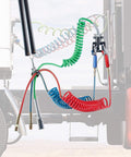 16 Inch Double Tender Spring Kit For Trailer Suspension Dual Tender Springs For Suspending Air Lines And Electric Cords