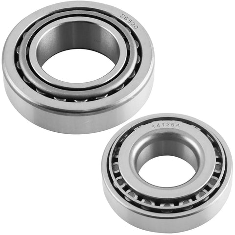 Trailer Wheel Bearing Kit Beefed Up For 5200 6000 And 7000 Lb Trailer Axles With 14125A 14276 Bearings and 25580 25520 Bearings by JADODE