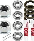 Trailer Wheel Bearing Kit Beefed Up For 5200 6000 And 7000 Lb Trailer Axles With 14125A 14276 Bearings 25580 25520 Bearings
