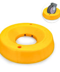 Durable Wheel Dock For Trailer Tongue Jack Heavy Duty Wheel Dock For Cargo Camper RV Boat Roller Stopper Caster Chock Easy To Store And Transport HOXWELL