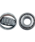Trailer Wheel Hub Bearing Kit For One And A Quarter Inch Axles With LM11949 Ten And LM67048 Ten Bearings Seals 03813TC Cotter Pins Includes Two Pieces Each For Quick Roadside Fixes And Durable Trailer Maintenance, showing LM11949-10 and LM67048-10 bearings.