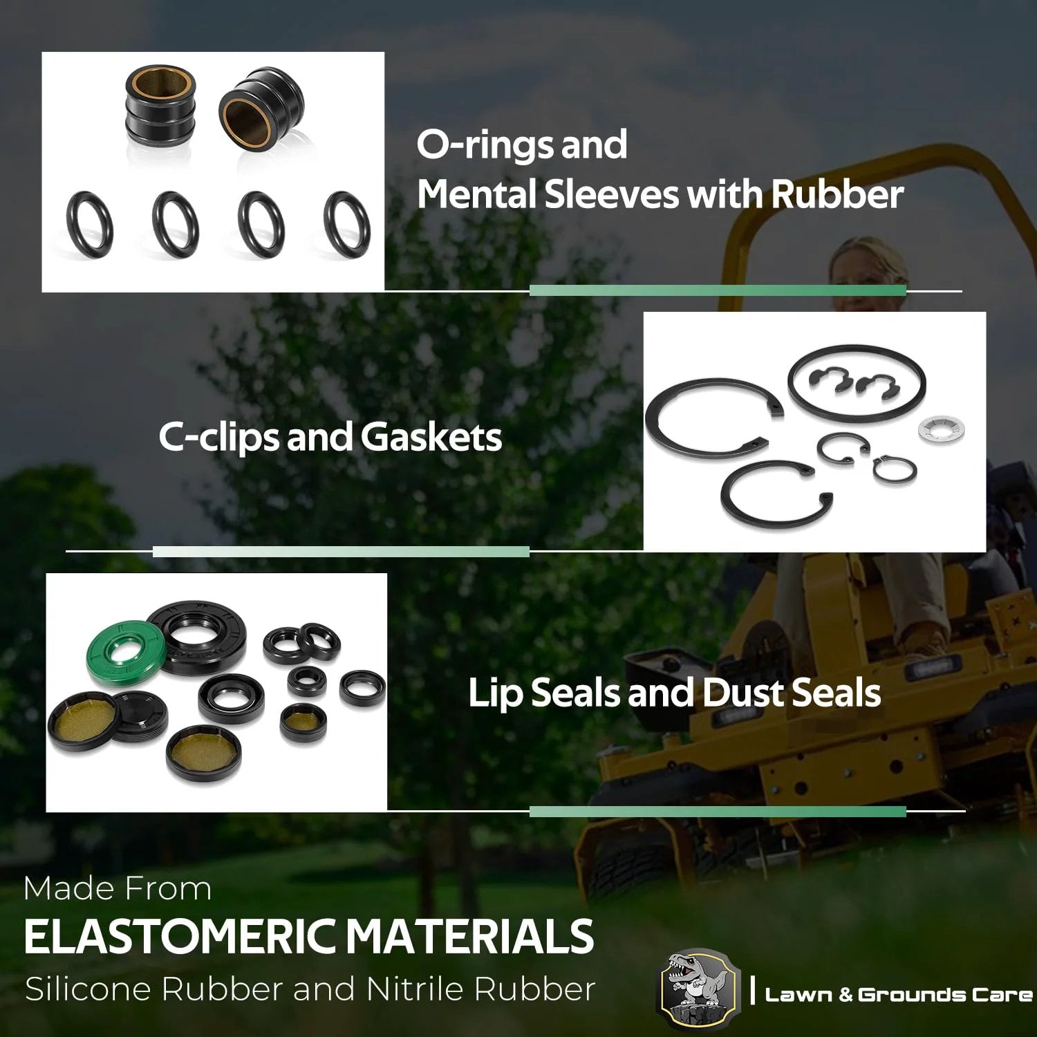 Hydro-Gear Transaxle Seal Kit for ZT Rebuilds ✓