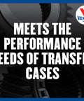 Synchromesh Manual Transmission Fluid for Smooth Shifts, Heavy Load Wear Protection, 1 Quart bottle with text overlay