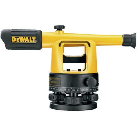 20x Builder's Transit Level Kit with Tripod and Rod delivers precise surveying with 200+ ft range and ±1/4 in/100 ft accuracy