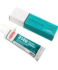 Translucent RTV Coating Adhesive Sealant For Electronics And Battery Boards And Batt Packs, 100ml Tube next to box