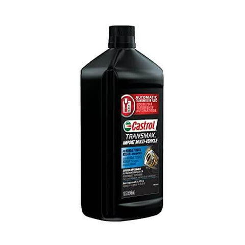 Transmax Import Multi Vehicle Automatic Transmission Fluid 1 Quart bottle for high temperature protection