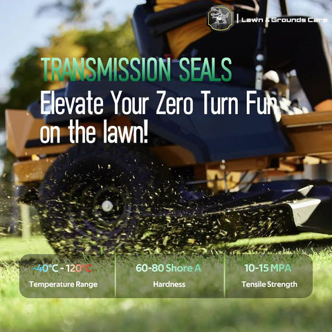Lawn mower with Hydro-Gear transmission using Transaxle Seal Service Kit For ZT-2800 ZT-3100 ZT-3200 ZT-3400 Rebuilds.
