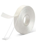 Transparent Double Sided Adhesive Tape 1/2 Inch By 10 Feet, Acrylic, Removable No Residue, Heavy Duty Mounting Tape For Home Office Wall Decor, Crystal Clear, Easy Peel Backing, Pack Of 1 Roll
