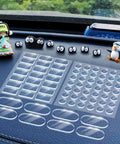 Removable Car Double Sided Glue Dots For Dash Decor, Strong Hold Adhesive Dots With No Residue, Transparent Mounting Tape for Auto Accessories