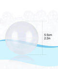 Transparent ball from 100 Ocean Balls for Babies Kids Children Soft Plastic Birthday Parties Events Playground Games Pool