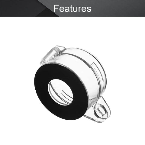 Clear 22mm Transparent Plastic Push Button Switch Protector Cover Shield For Round Button Switches Rock Solid Guard Case