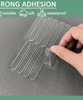 Silicone Anti Collision Pads 10 Pack 63mm By 10mm Transparent Stick On Wall Protectors To Prevent Furniture Dings On Doors Windows And Cabinets With Heavy Duty Adhesive For A Quick No Fuss Install