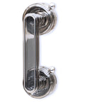 Adhesive Suction Cup Door Handle For Cabinets Windows Glass Doors And Refrigerators Transparent Black Durable PET ABS Construction