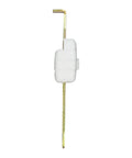Side view of Compact Travel Door Lock Portable Security Lock for Hotels and Rentals, tool-free install, lightweight