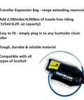 Micro X System 3.0 Plus Bluetooth App Controlled Automatic Motorcycle Chain Lubrication System Traveller Kit component with hose