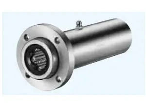 TRF25UUE NB 25mm Slide Bush Bushings Motion Linear Bearing for smooth motion and stable alignment, cylindrical metal structure.
