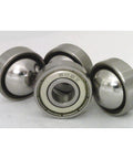 Tri Fidget Spinner Bearing Kit : Center Shielded Bearing and 3 Outer Counterweight Bearings - VXB Ball Bearings