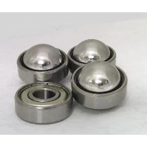 Tri Fidget Spinner Bearing Kit : Center Shielded Bearing and 3 Outer Counterweight Bearings - VXB Ball Bearings