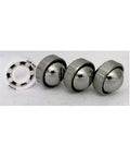 Tri Fidget Spinner Bearing Kit : Full Ceramic ZrO2 Center Bearing and 3 Outer Counterweight Bearings - VXB Ball Bearings