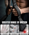 Man using Tricep Rope Cable Attachment Handles For Greater Range Of Motion On Tricep Pushdowns Crunches And Face Pulls in gym setting