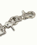 2 Pack Trigger Snap 1 Inch Square Eye Swivel Nickel Plate Industrial Grade Rust Resistant