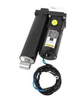 Qqmora power trim tilt actuator for outboard motors; black marine-grade motor with yellow cap and wiring harness.