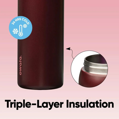 Keep drinks cold or hot all day with double wall insulation, a built in FreeSip straw, and a locking lid for leakproof travel.