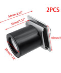 2 Pack Trolley Roller Wheels Limit Blocks For Strut Channel And Unistrut Sliding Doors, Heavy Duty Garage Door Rail Plug Accessories