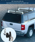 Left T Handle Camper Shell Lock Replacement Kit For Truck Cap With Keys Durable Lock Latch For Truck Bed Topper Rear Door Fits Left Side Replacement Replaces Nonworking Locks With Secure Key Access