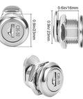Replace your truck tool box lock with a universal five eighths inch keyed-alike cylinder for paddle handle latches