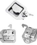 Replace your truck tool box lock with a universal five eighths inch keyed-alike cylinder for paddle handle latches shown