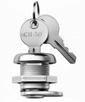 Replace your truck tool box lock with a universal five eighths inch keyed-alike cylinder with keys for paddle handle latches