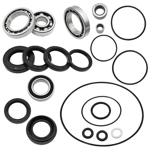 Rear Brake And Differential Bearings Seals Kit For FourTrax 300 TRX300 1988 2000 2x4 4x4 ATV Not For TRX300EX Heavy Duty Steel Bearings