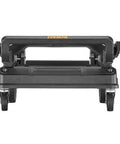 Heavy Duty TSTAK Trolley Cart With 360 Degree Swivel Front Casters And Telescoping Aluminum Handle 200 Lb Load Capacity