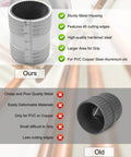 Comparison of Handy Tube Deburring Tool For Quick Pipe Reaming And Beveling vs. a cheaper tool with fewer features.