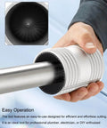 Handy Tube Deburring Tool For Quick Pipe Reaming And Beveling From One Quarter To One And A Quarter Inch Inner And Outer Cones With Forty Five Cutting Edges