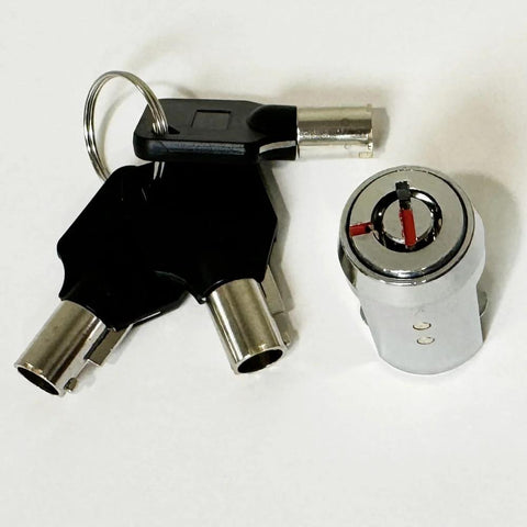 19mm Tubular Roll-Up Lock Cylinder with 1 Cylinder and 3 Keys delivers secure, rapid access for roll-up doors.