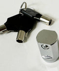 19mm Tubular Roll-Up Lock Cylinder with 1 Cylinder and 3 Keys delivers secure, rapid access for roll-up doors in storage facilities